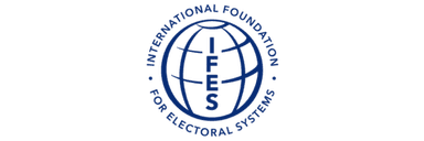 Logo der International Foundation for Electoral Systems (IFES)