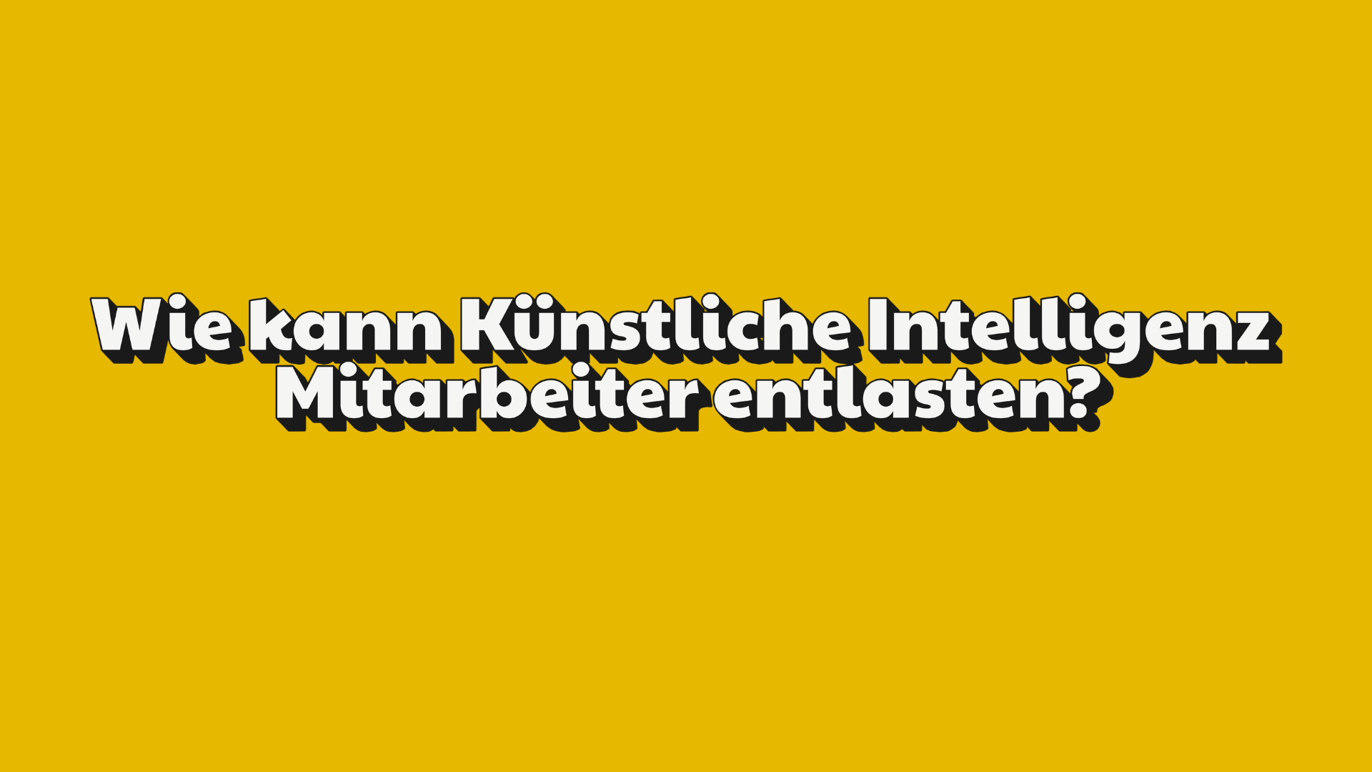 Wo künstliche Intelligenz Mitarbeiter entlastet und messbare Effizienzpotenziale erschließt